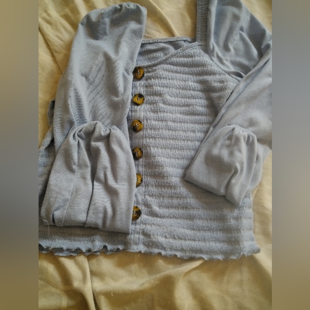 Blue Cinderella top